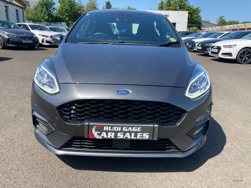 Ford Fiesta 1.0 Ecoboost St-line GF19KNG Grey #3