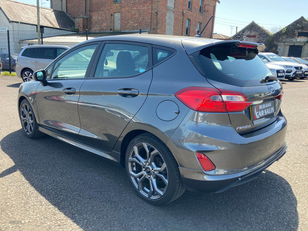 Ford Fiesta 1.0 Ecoboost St-line GF19KNG Grey #4