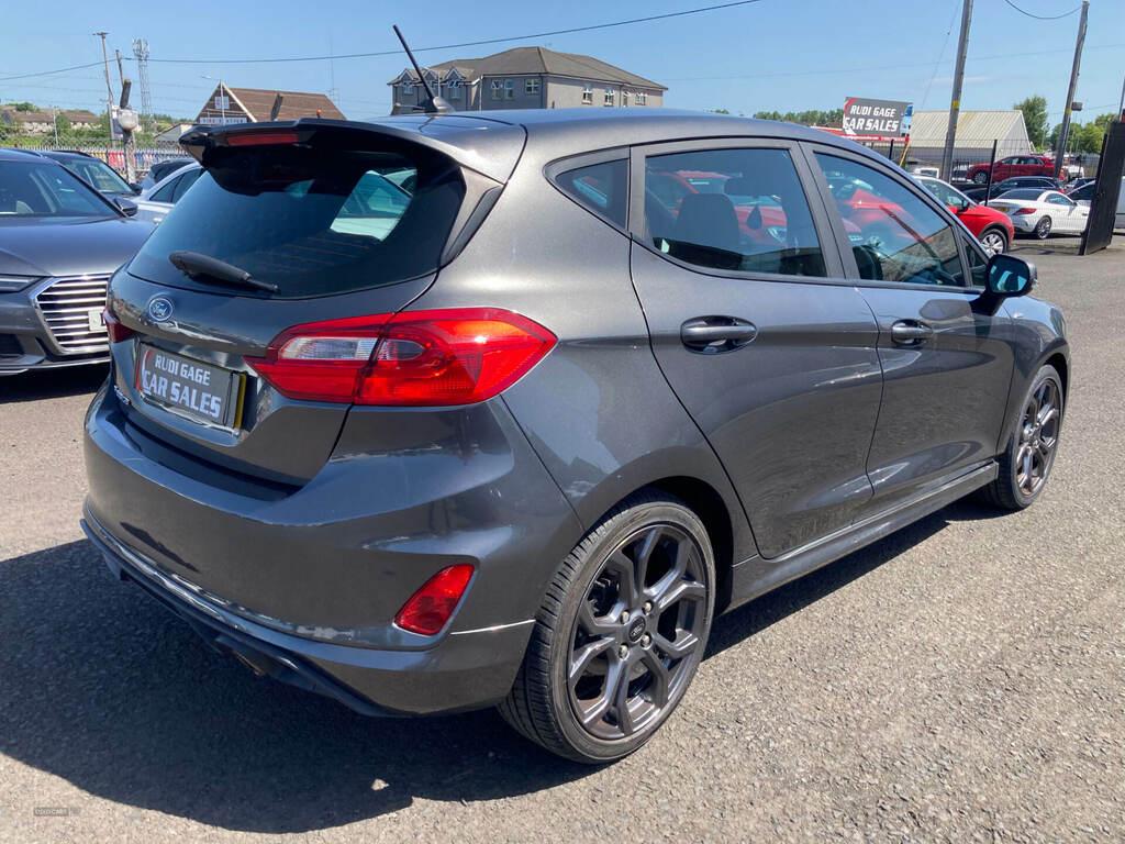 Ford Fiesta 1.0 Ecoboost St-line GF19KNG Grey #6