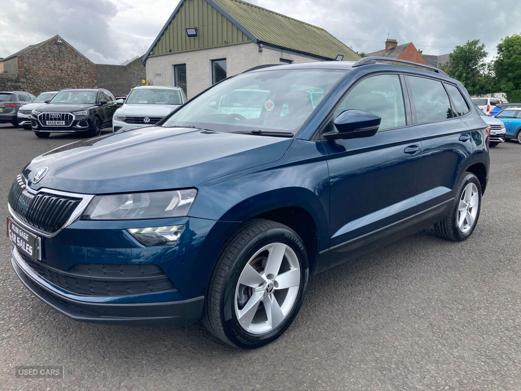 Skoda Karoq 1.6 Tdi Se FP68FWU Blue #4