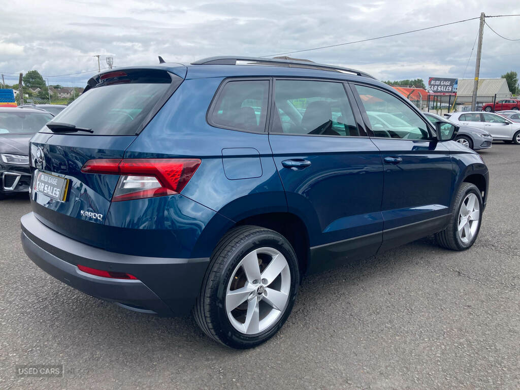 Skoda Karoq 1.6 Tdi Se FP68FWU Blue #6