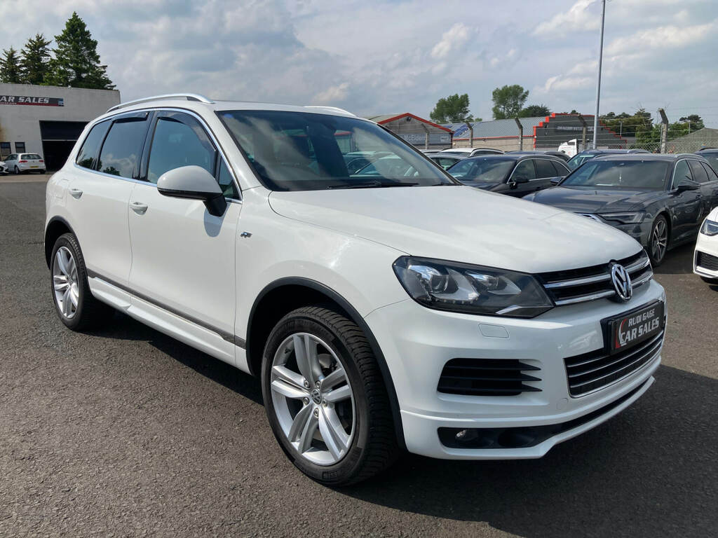 Volkswagen Touareg 3.0 V6 Tdi R-line Tip White
