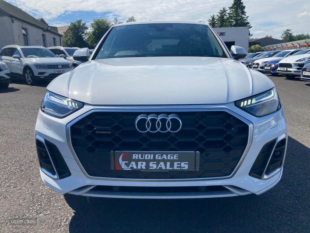 Audi Q5 40 Tdi Quattro S Line S Tronic White #3