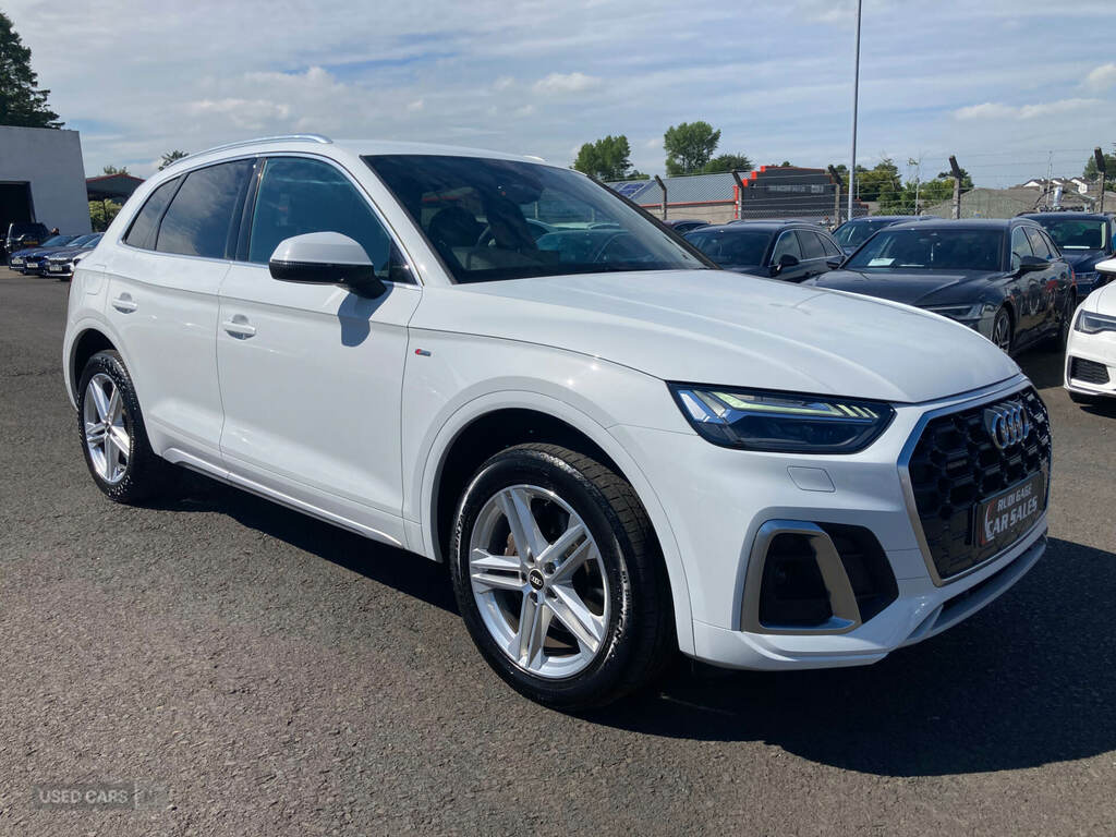 Audi Q5 40 Tdi Quattro S Line S Tronic White