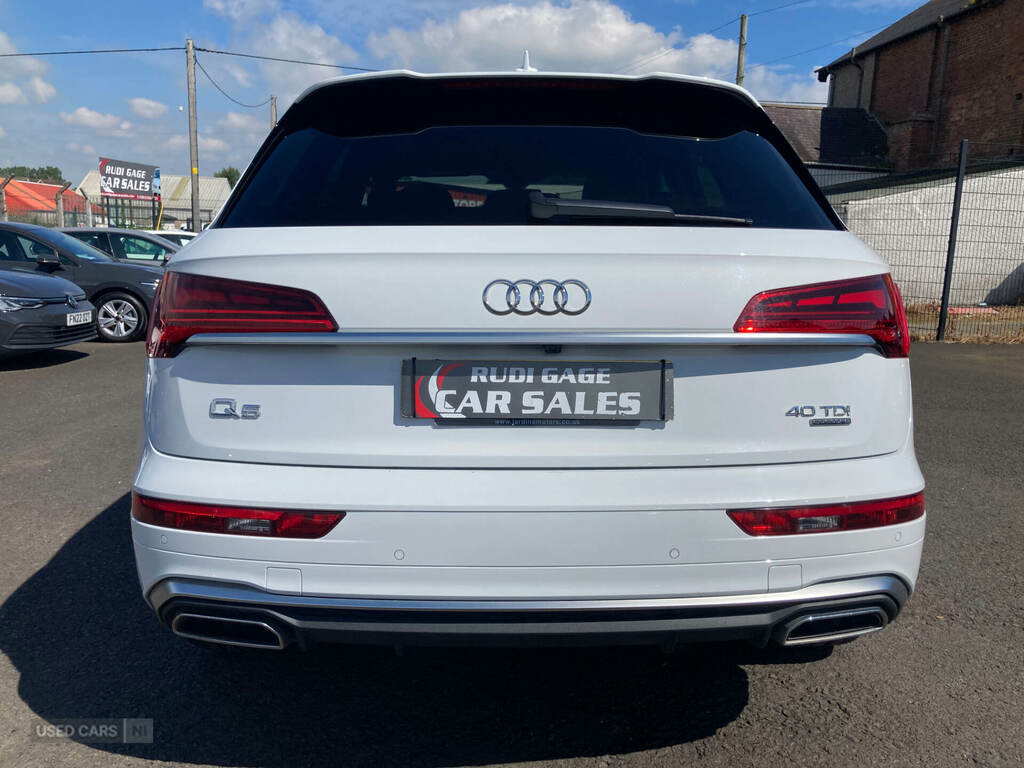 Audi Q5 40 Tdi Quattro S Line S Tronic White #6