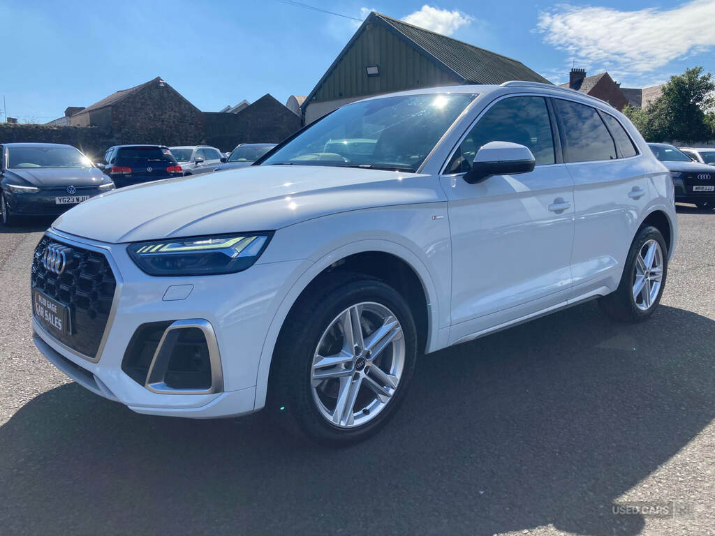 Audi Q5 40 Tdi Quattro S Line S Tronic White #4