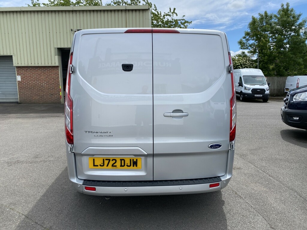 Ford Transit Custom Panel Van 2.0 Transit Custom Limited Van 300 L2 2. LJ72DJW Silver #4