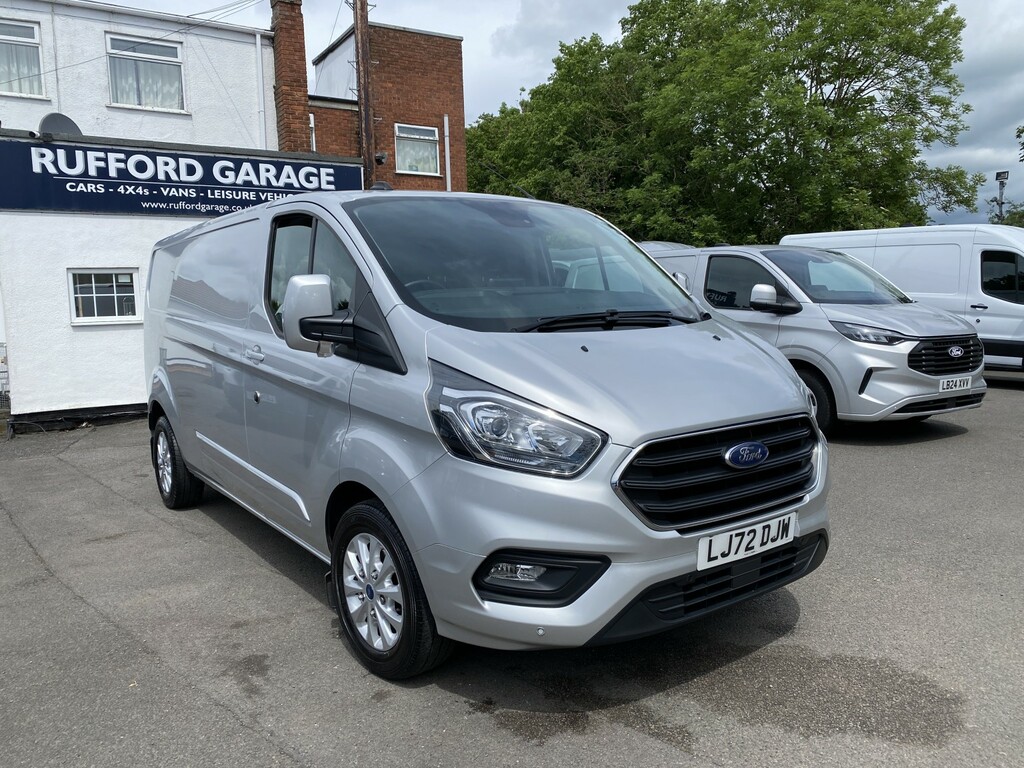 Ford Transit Custom Panel Van 2.0 Transit Custom Limited Van 300 L2 2. Silver
