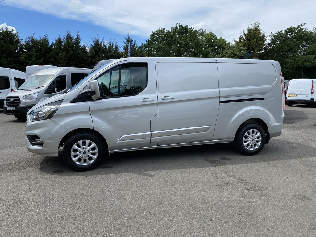 Ford Transit Custom Panel Van 2.0 Transit Custom Limited Van 300 L2 2. LJ72DJW Silver #6