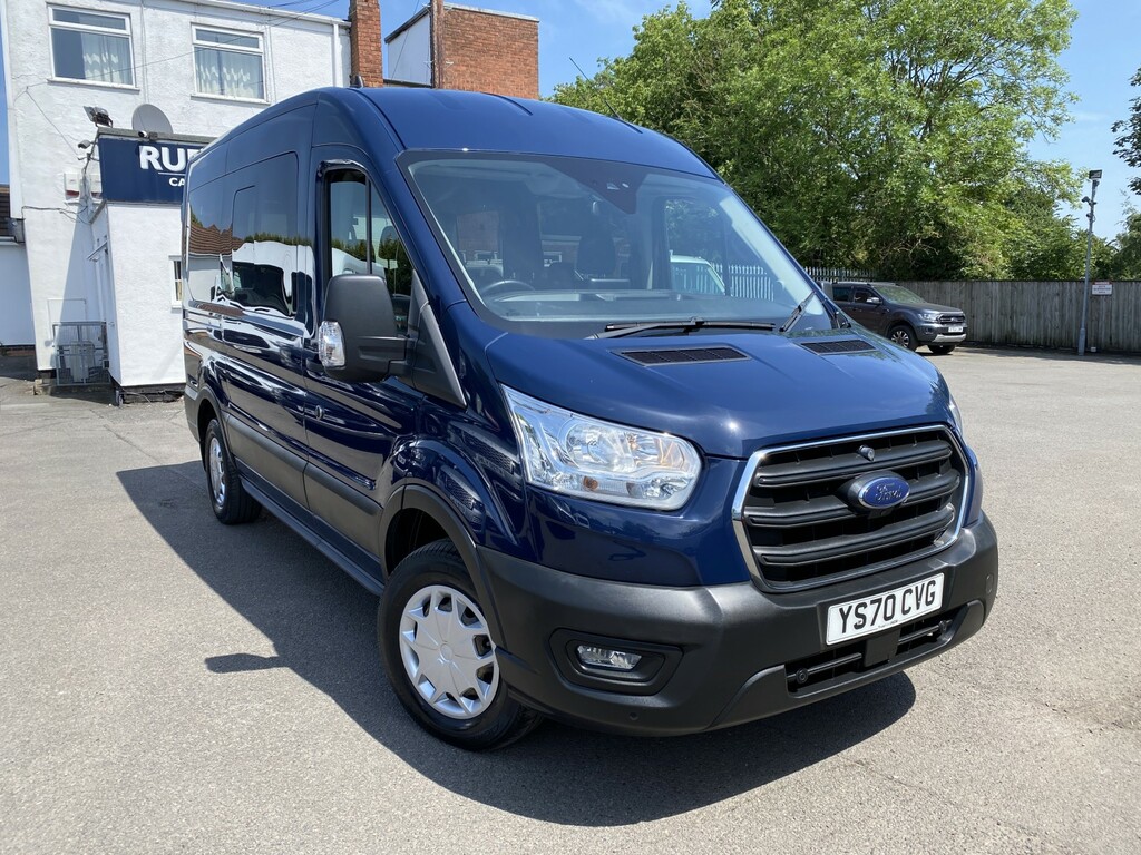 Ford Transit Custom Minibus 2.0 350 Ecoblue Trend 202070 YS70CVG Blue