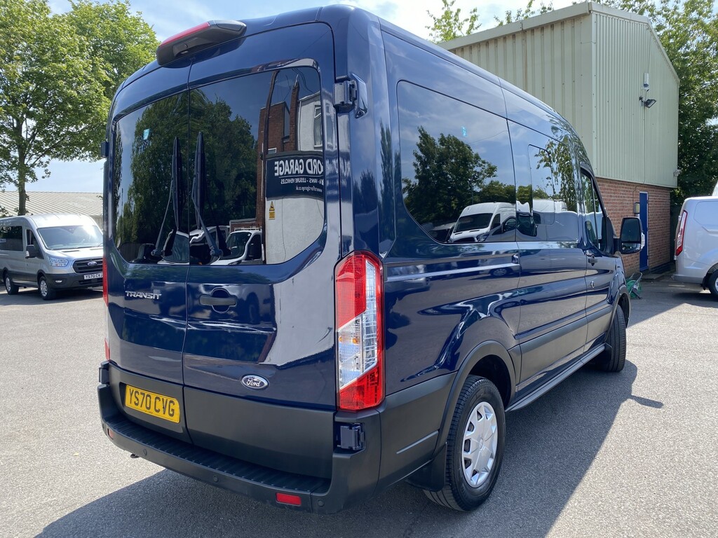Ford Transit Custom Minibus 2.0 350 Ecoblue Trend 202070 YS70CVG Blue #3