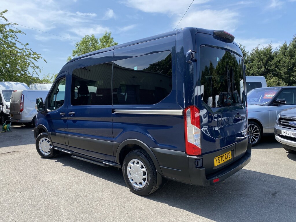 Ford Transit Custom Minibus 2.0 350 Ecoblue Trend 202070 YS70CVG Blue #5