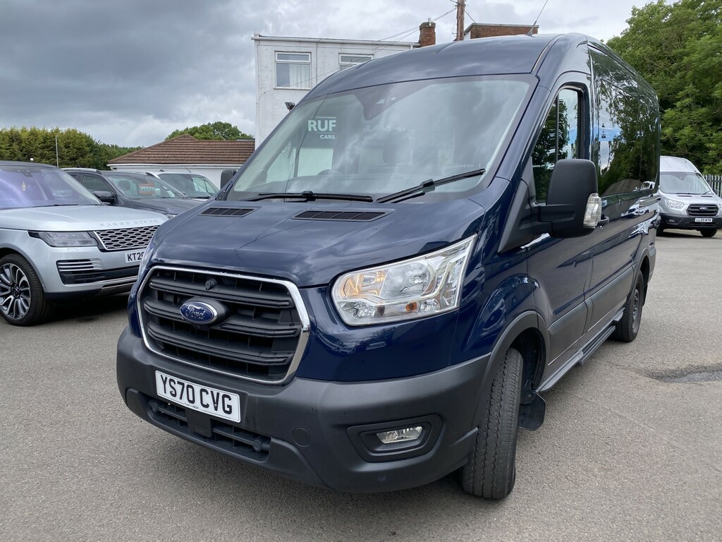 Ford Transit Custom 2.0 320 Ecoblue Limited Crew Van Double Cab Di White #3
