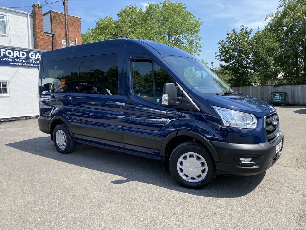 Ford Transit Custom Minibus 2.0 350 Ecoblue Trend 202070 YS70CVG Blue #2