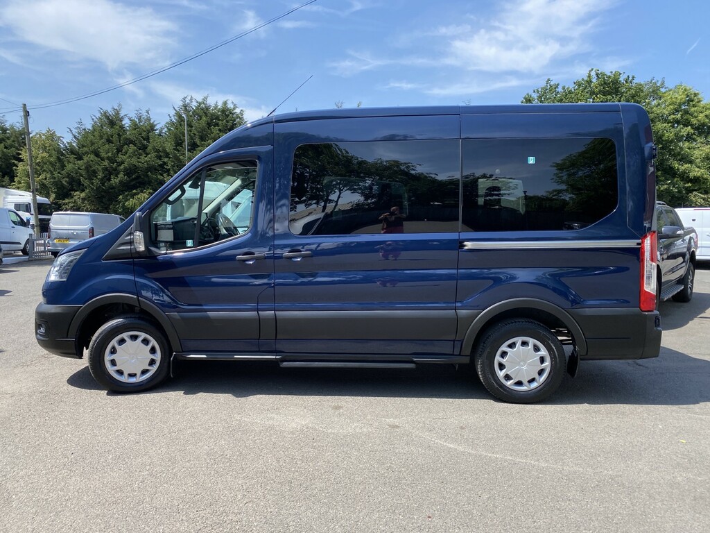 Ford Transit Custom Minibus 2.0 350 Ecoblue Trend 202070 YS70CVG Blue #6
