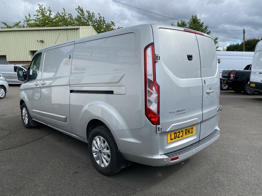 Ford Transit Custom Panel Van 2.0 Transit Custom Limited Van 300 L2 2. LD23RKO Silver #5