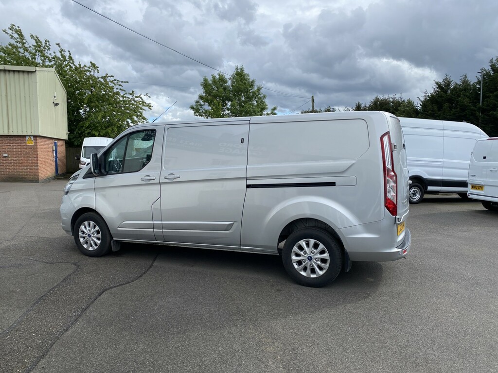 Ford Transit Custom Panel Van 2.0 Transit Custom Limited Van 300 L2 2. LD23RKO Silver #4