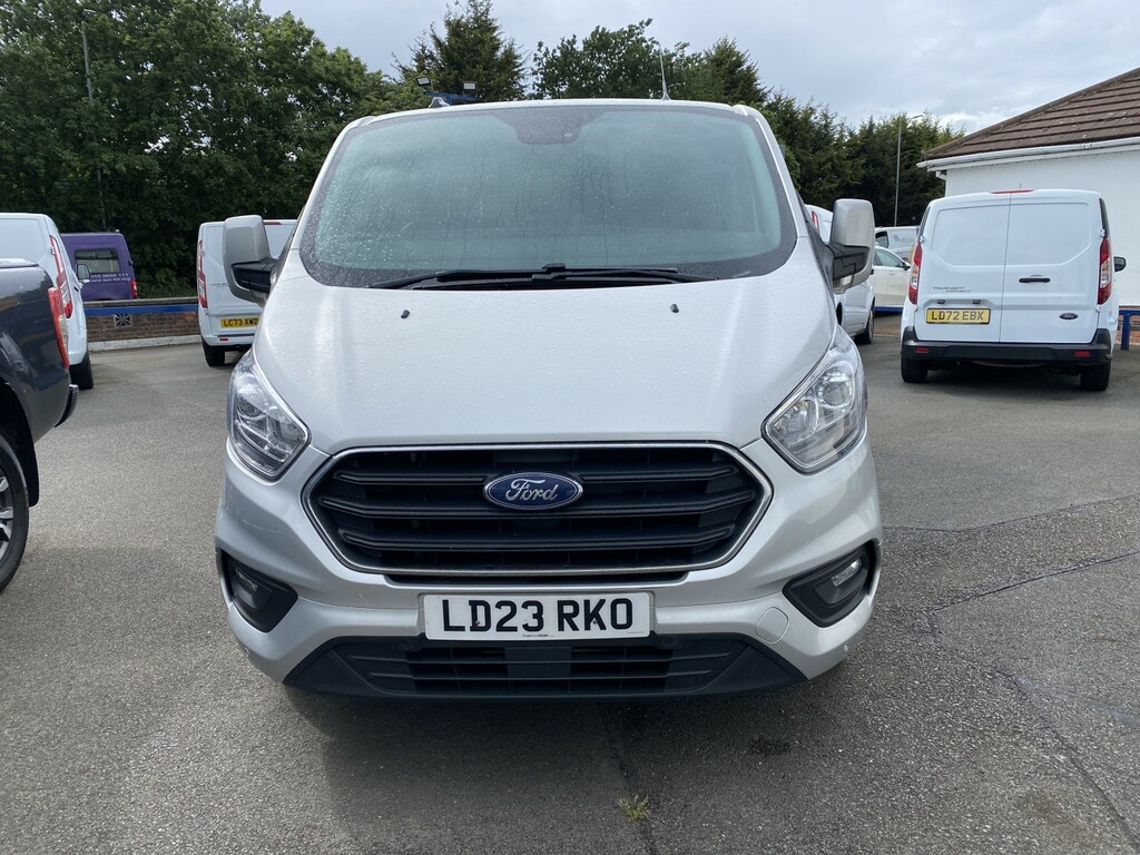 Ford Transit Custom Panel Van 2.0 Transit Custom Limited Van 300 L2 2. LD23RKO Silver #2