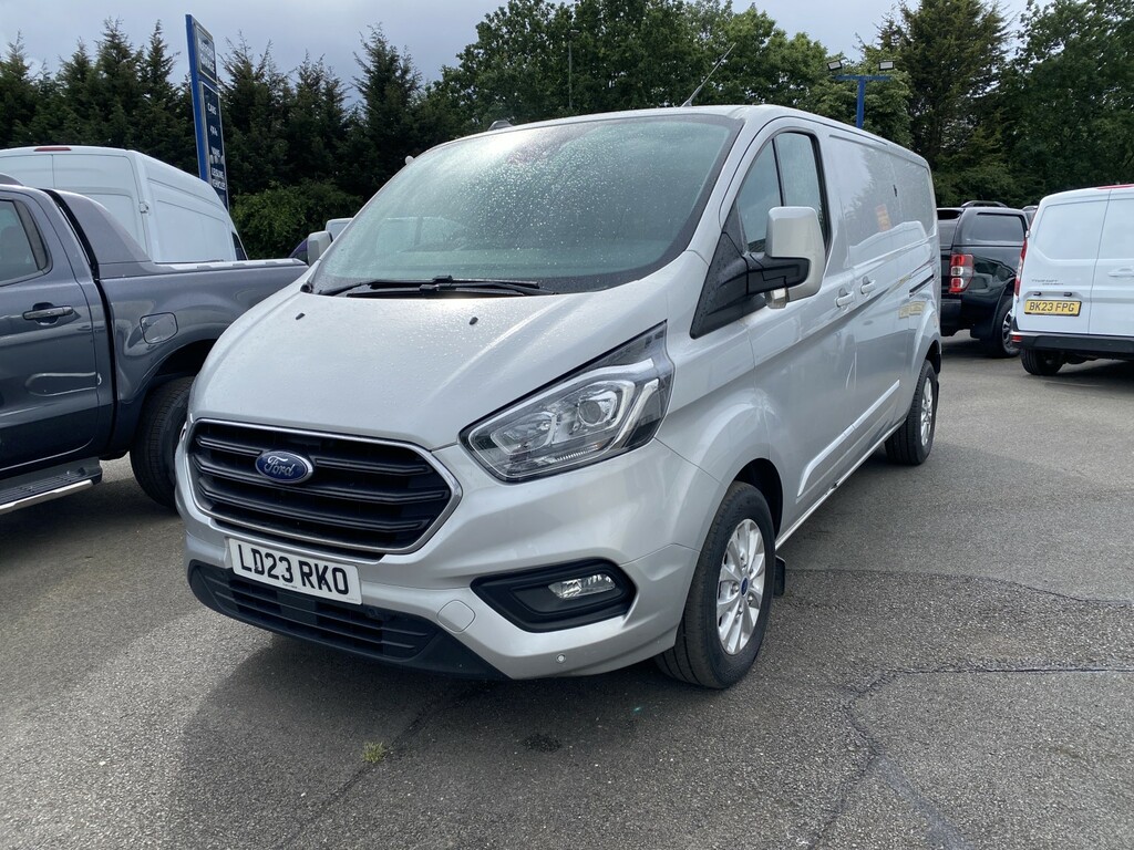 Ford Transit Custom Panel Van 2.0 Transit Custom Limited Van 300 L2 2. LD23RKO Silver #3