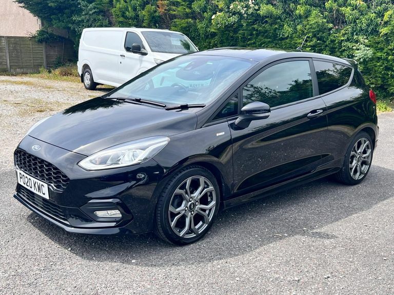 Ford Fiesta 1.0T Ecoboost St-line Edition Euro 6 Ss Black #4