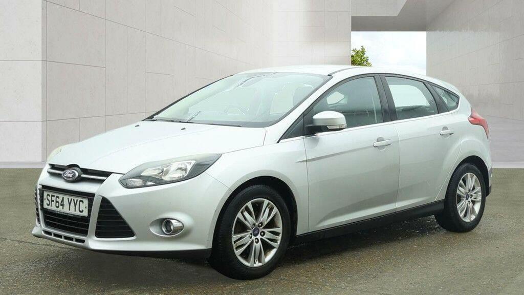 Ford Focus 1.6 Titanium Navigator Powershift Euro 5 Silver #2