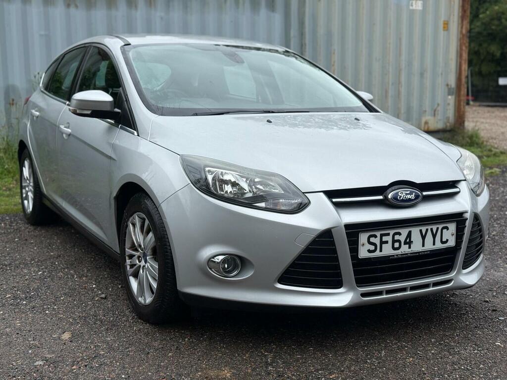Ford Focus Hatchback 1.6 Titanium Navigator Powershift Euro 5 SF64YYC Silver #5