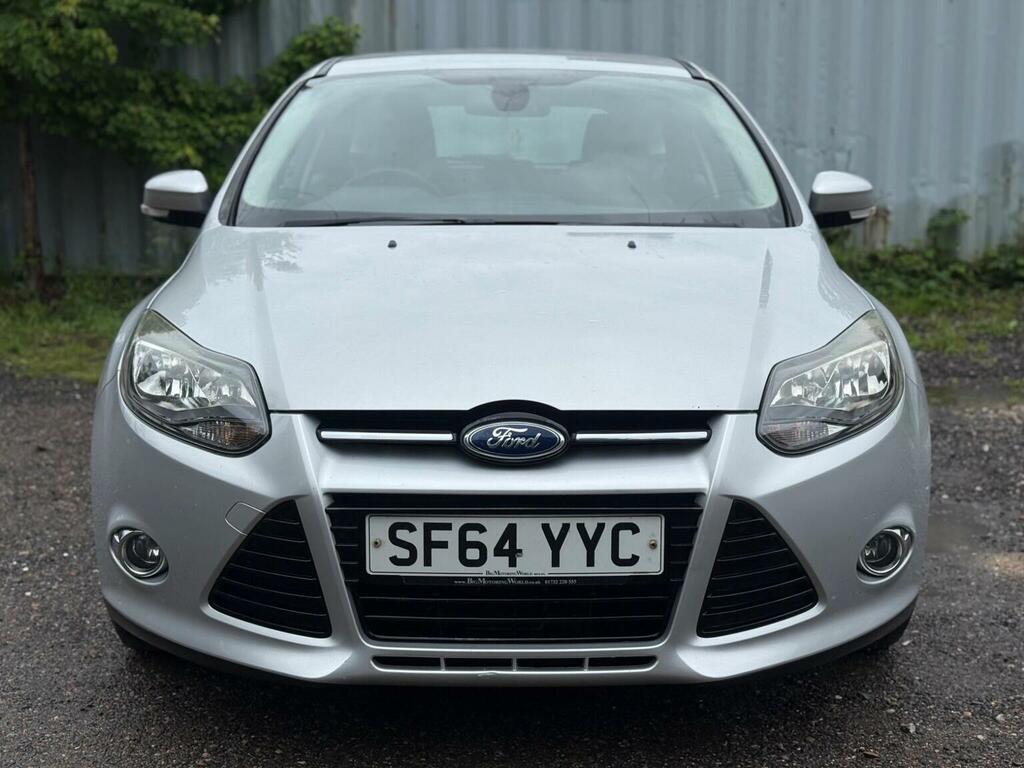 Ford Focus Hatchback 1.6 Titanium Navigator Powershift Euro 5 SF64YYC Silver #4