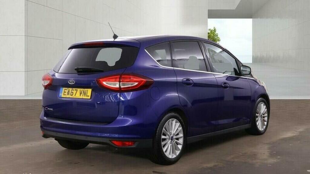 Ford C-Max 1.5 Tdci Titanium Powershift Euro 6 Ss Blue #3