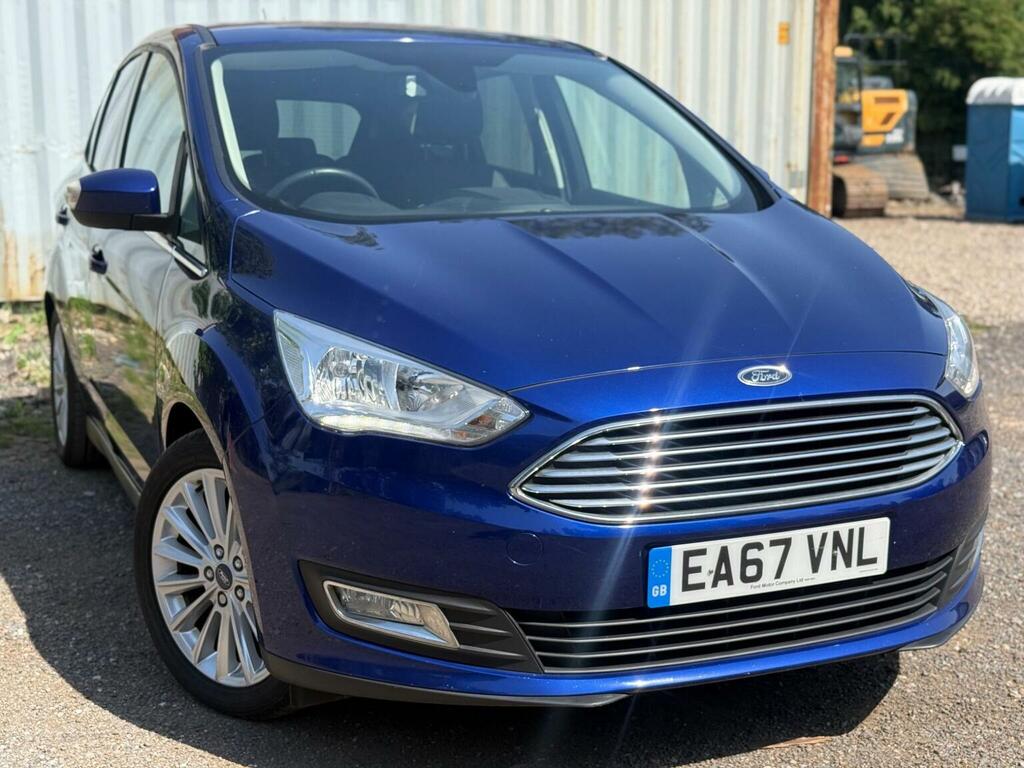 Ford C-Max Mpv 1.5 Tdci Titanium Powershift Euro 6 Ss Blue
