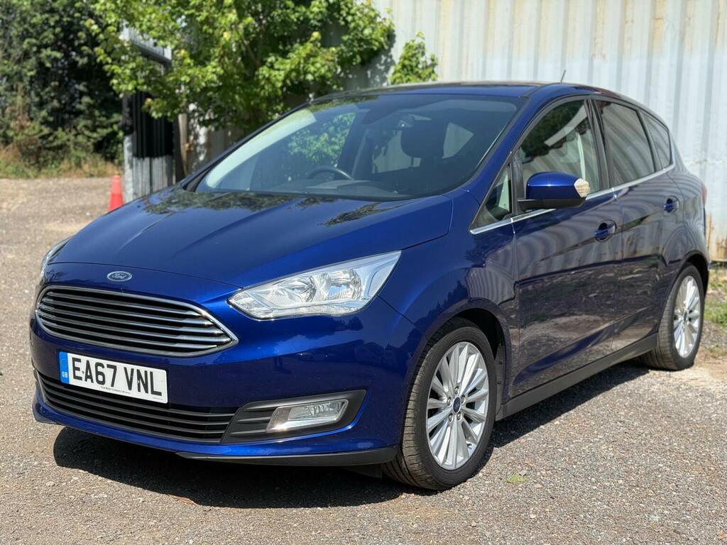 Ford C-Max Mpv 1.5 Tdci Titanium Powershift Euro 6 Ss Blue #5