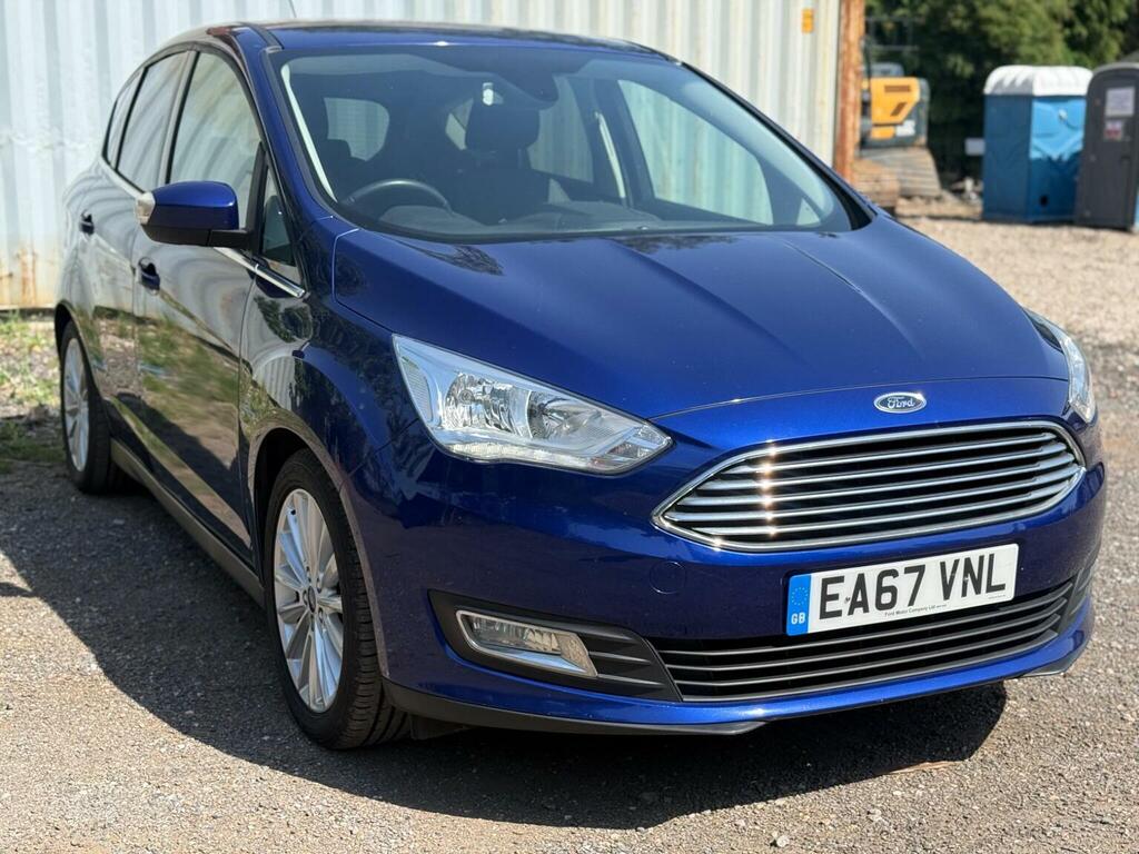 Ford C-Max Mpv 1.5 Tdci Titanium Powershift Euro 6 Ss Blue #4