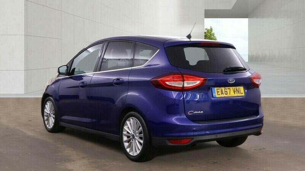 Ford C-Max 1.5 Tdci Titanium Powershift Euro 6 Ss Blue #2
