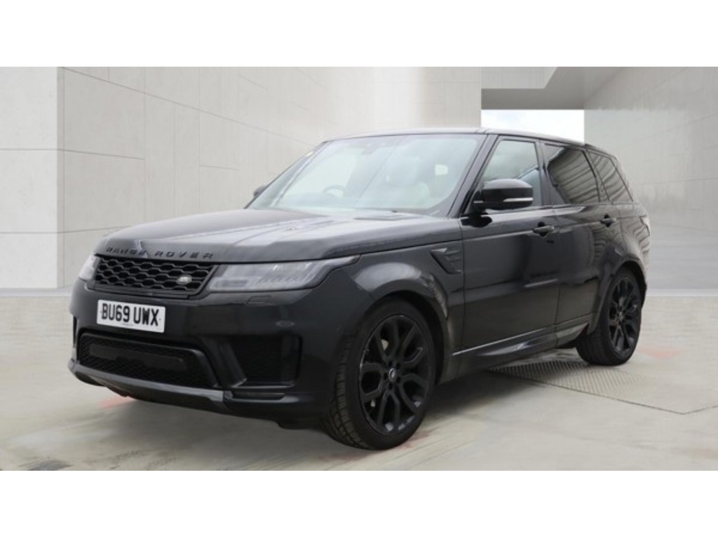 Land Rover Range Rover Sport Sd V6 Hse BU69UWX Black #2