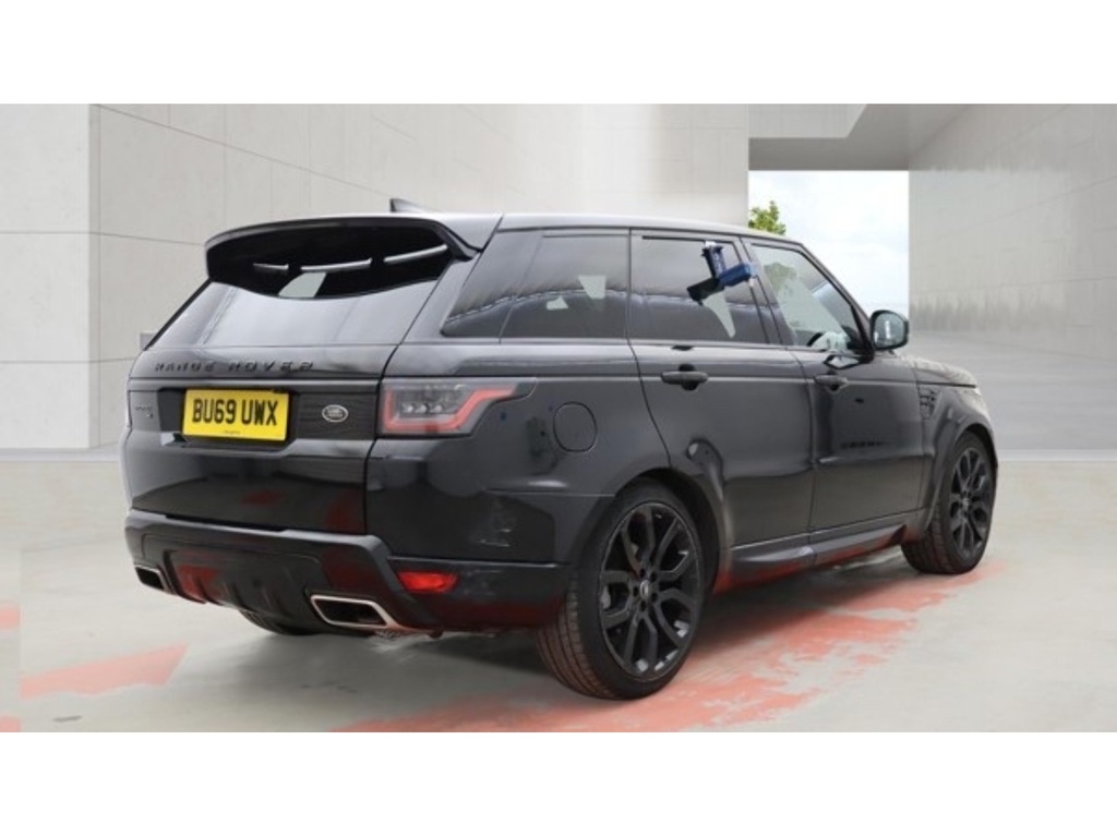 Land Rover Range Rover Sport Sd V6 Hse BU69UWX Black #4