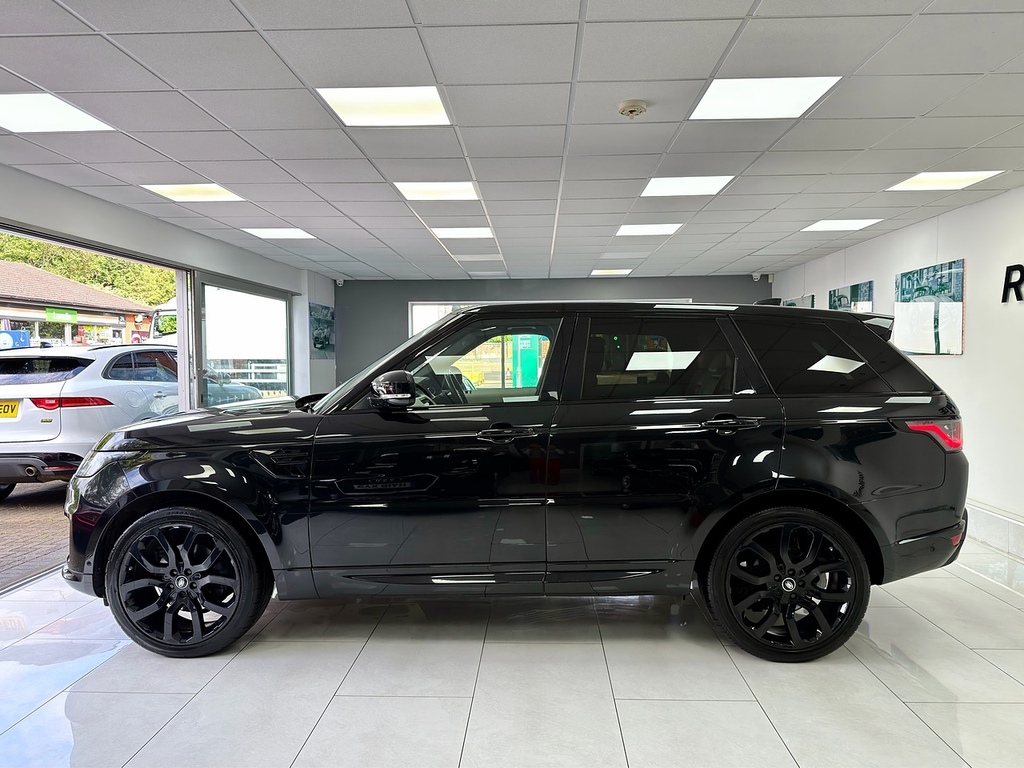 Land Rover Range Rover Sport Sd V6 Hse BU69UWX Black #4