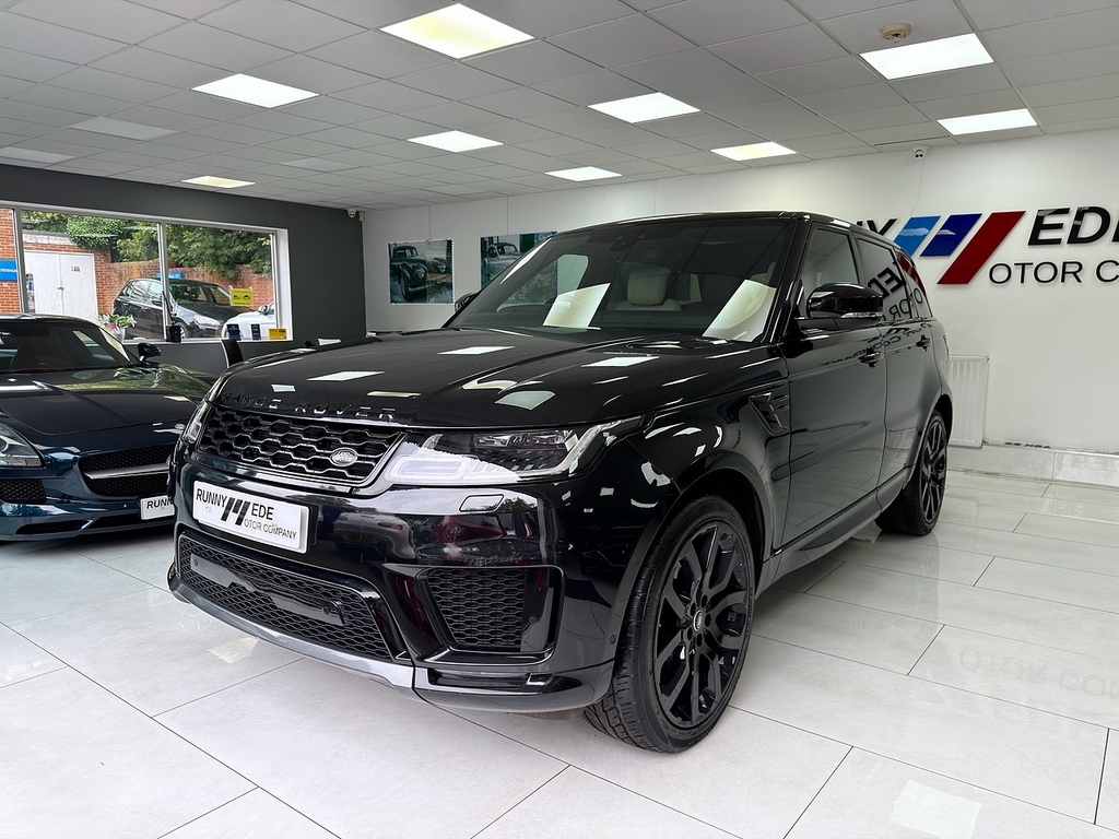 Land Rover Range Rover Sport Sd V6 Hse BU69UWX Black #3