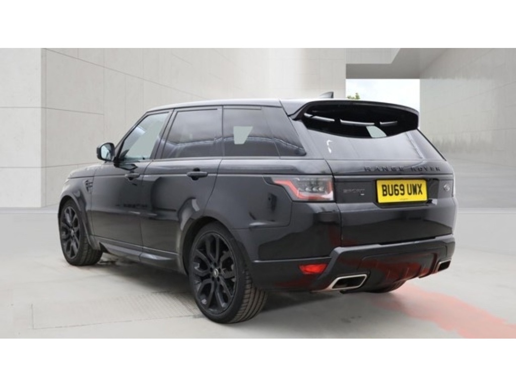 Land Rover Range Rover Sport Sd V6 Hse BU69UWX Black #3