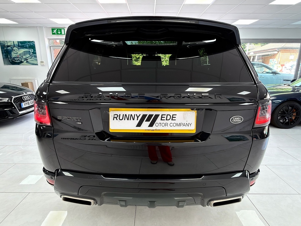 Land Rover Range Rover Sport Sd V6 Hse BU69UWX Black #6