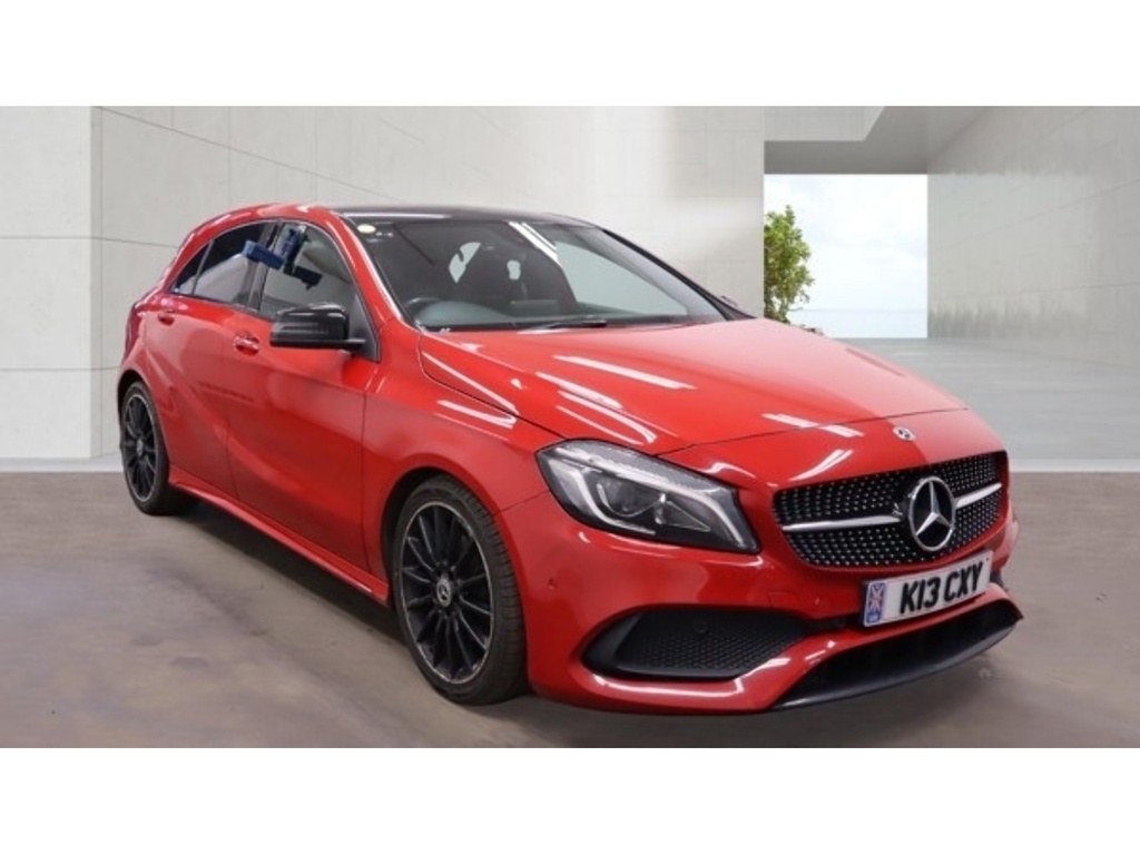 Mercedes-Benz A Class A180 Amg Line Red