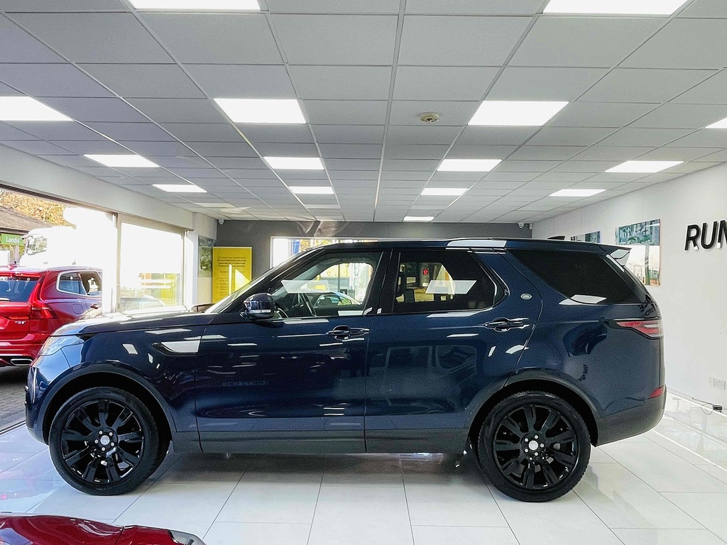 Land Rover Discovery Sd4 Hse Blue #4