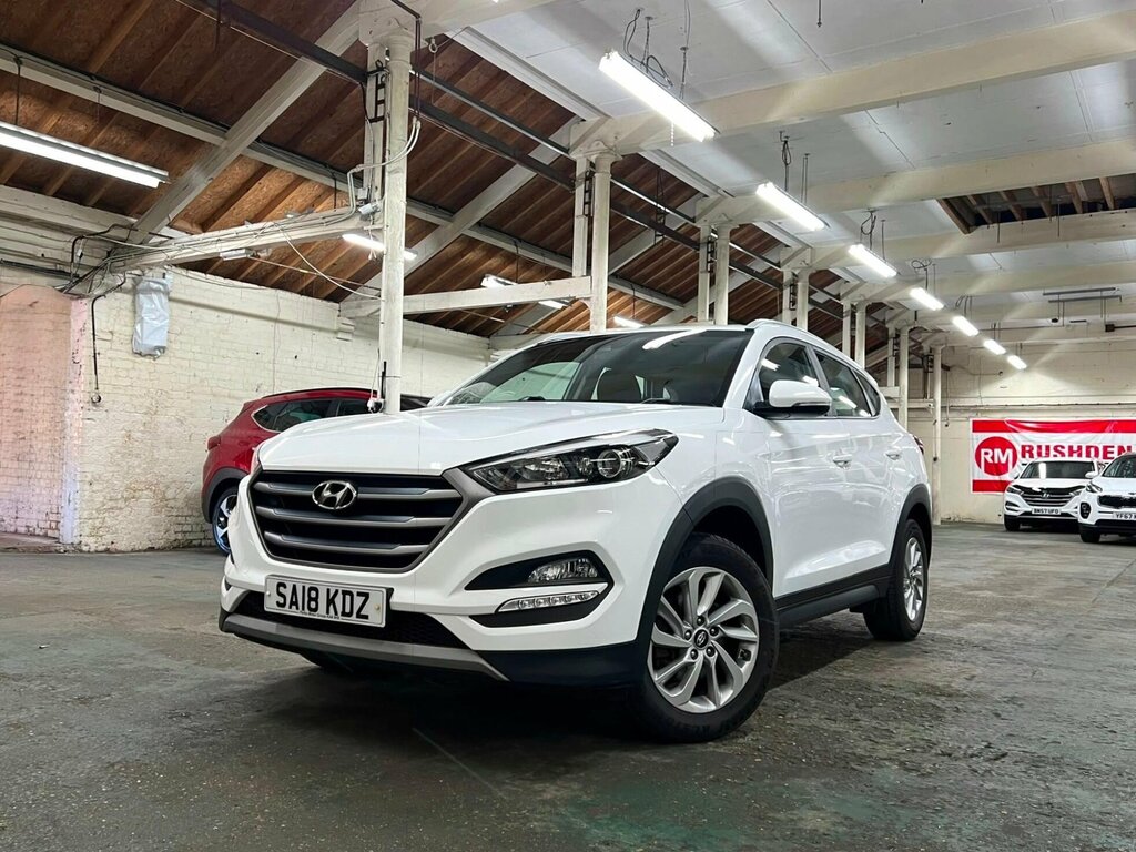 Hyundai Tucson 1.6 Gdi Blue Drive Se Euro 6 Ss White #2