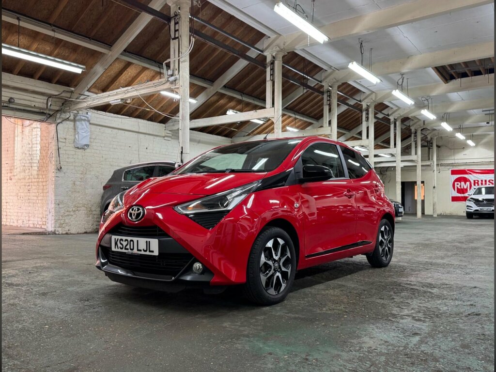 Toyota Aygo 1.0 Vvt-i X-trend Funroof X-shift Euro 6 Red #3