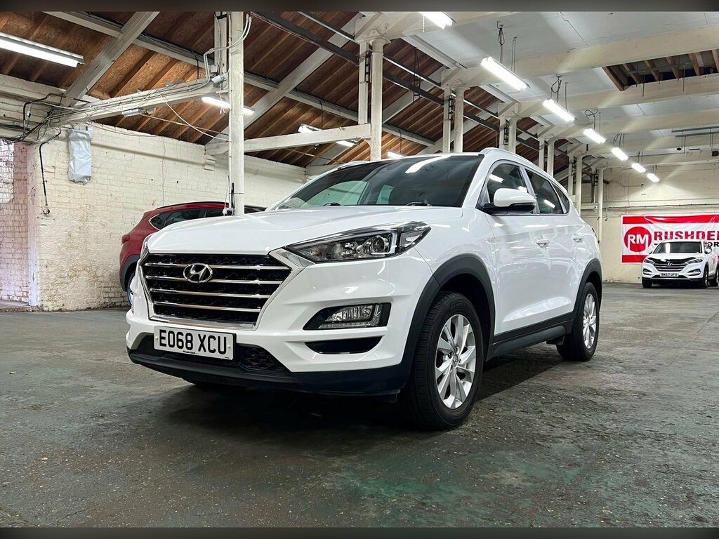 Hyundai Tucson 1.6 Gdi Blue Drive Se Nav Euro 6 Ss White #4