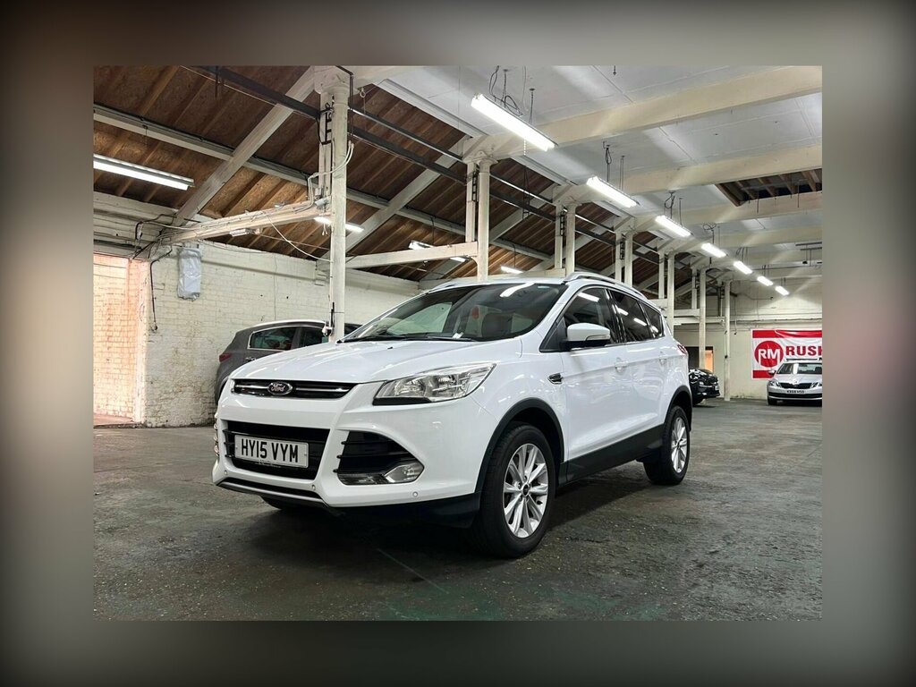 Ford Kuga 2.0 Tdci Titanium 2Wd Euro 6 Ss White #3
