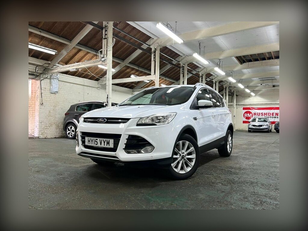 Ford Kuga 2.0 Tdci Titanium 2Wd Euro 6 Ss White #2