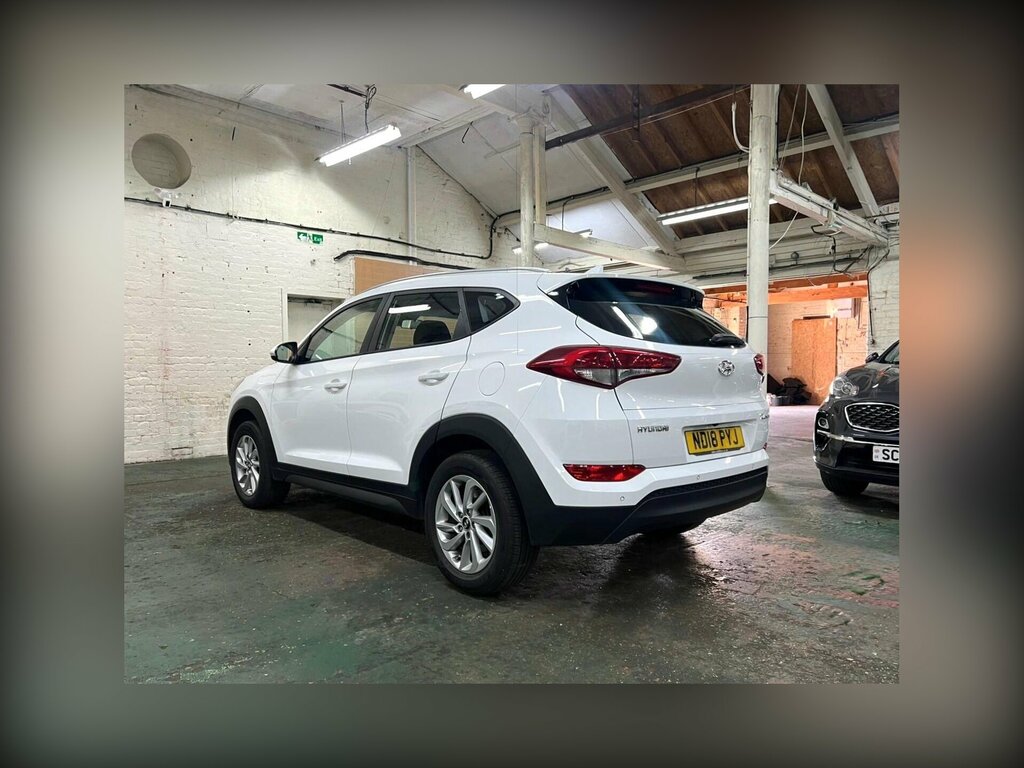 Hyundai Tucson 1.6 Gdi Blue Drive Se Nav Euro 6 Ss White #5