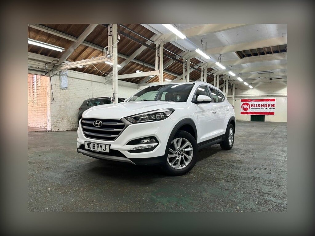 Hyundai Tucson 1.6 Gdi Blue Drive Se Nav Euro 6 Ss White #2