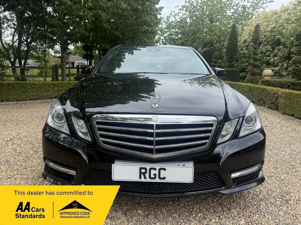 Mercedes-Benz E Class Saloon 3.0 E350 Cdi V6 Blueefficiency Sport G-tron KP12EPV Black #3