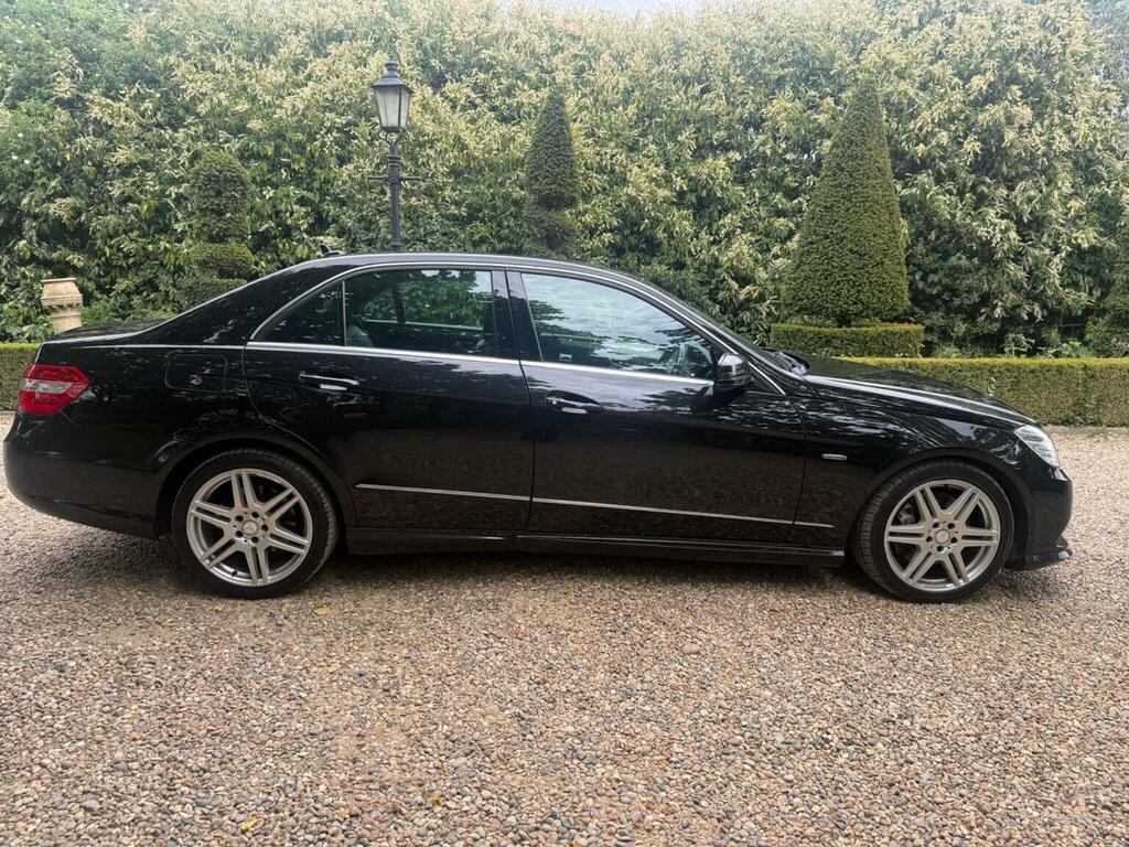 Mercedes-Benz E Class Saloon 3.0 E350 Cdi V6 Blueefficiency Sport G-tron KP12EPV Black #4
