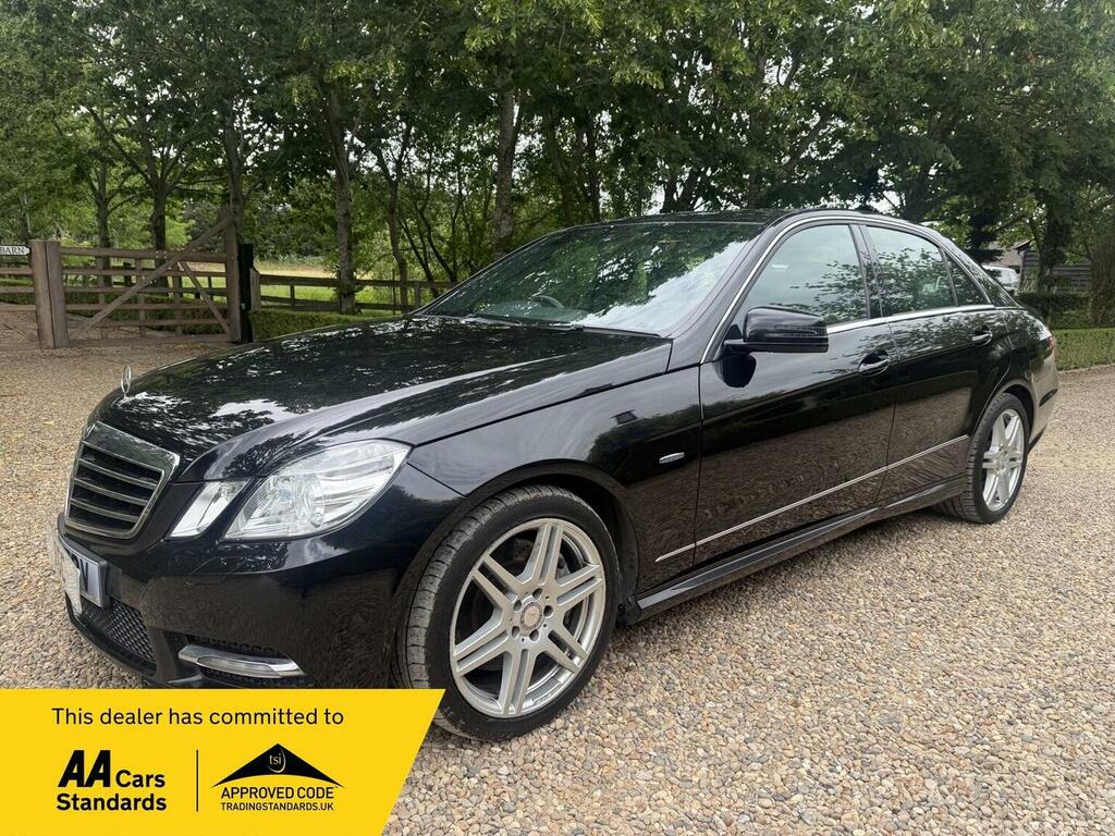 Mercedes-Benz E Class Saloon 3.0 E350 Cdi V6 Blueefficiency Sport G-tron KP12EPV Black #2